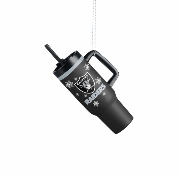 Las Vegas Raiders NFL Tumbler Ornament Online now