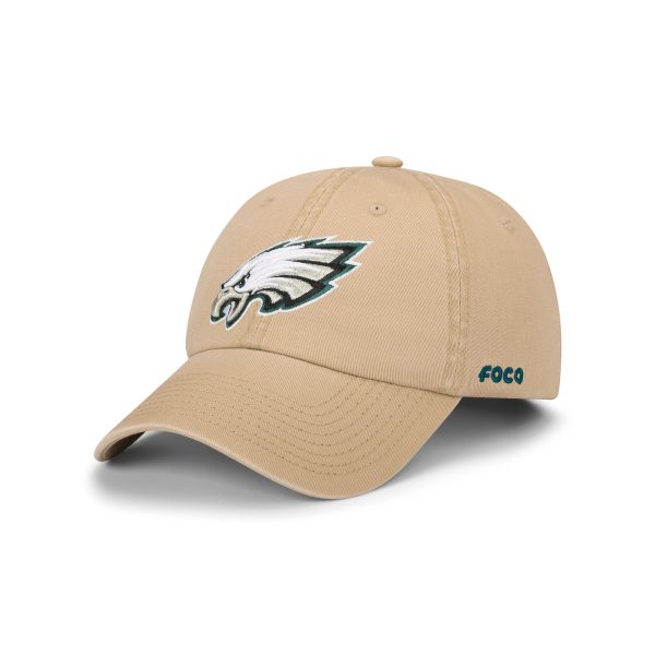 Philadelphia Eagles NFL Khaki Primary Logo Casual Cap Sale