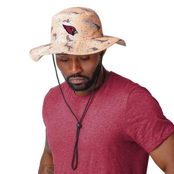 Arizona Cardinals NFL Light Desert Camo Boonie Hat Online Hot Sale - Image 2