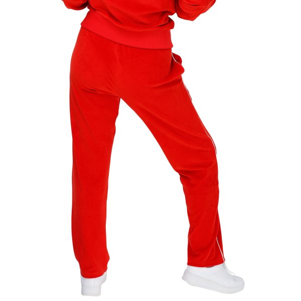 Buffalo Bills NFL Womens Red Velour Pants Fashion - Image 2