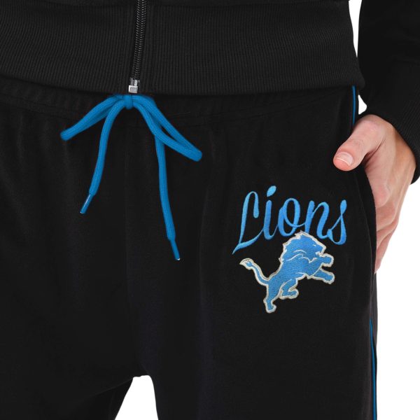 Detroit Lions NFL Womens Velour Pants Supply - Image 3