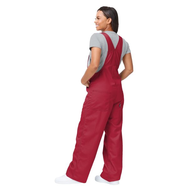 Alabama Crimson Tide NCAA Womens Big Logo Bib Overalls Sale - Image 2