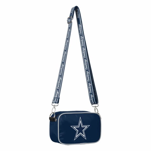Dallas Cowboys NFL Team Logo Crossbody Bag Hot on Sale - Image 2