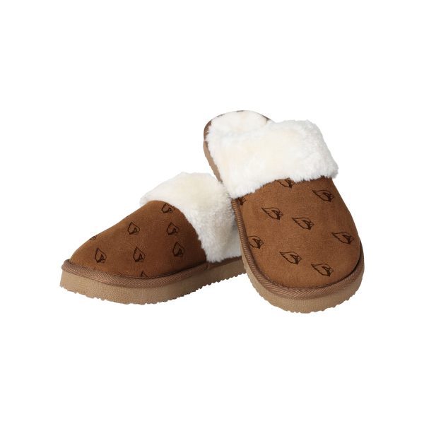 Arizona Cardinals NFL Womens Repeat Logo Moccasin Slippers For Discount