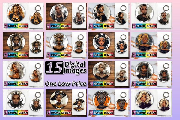15x Coaster Design Sublimation Bundle Pack , Halloween For Discount