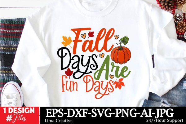 Autumn Sublimation Bundle, 20 Autumn SVG quotes, Autumn T-shirt Design Bundle, Fall Sublimation PNG, Welcome Autumn, Fall Sublimation Bundle Supply - Image 2