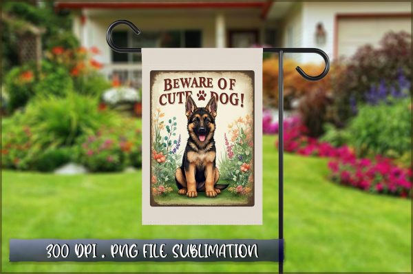 This yard is fertilized by love and dog Sublimation Hot on Sale